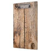 古い木製の背景 クリップボード (左)