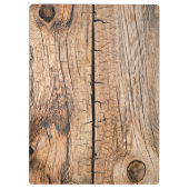 古い木製の背景 クリップボード (裏面)