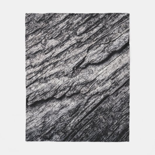 古い木製の表面のテクスチャ付き背景。トネド・ホム フリースブランケット (正面)