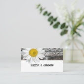 古い木製のShastaデイジーの座席表 プレイスカード (スタンド正面)