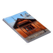 古い木製伝統的の家の宿泊施設、アンシャン ノートブック (右側)