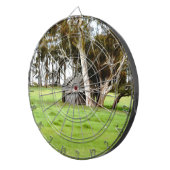 古い木造の小屋 ダーツボード (正面右)