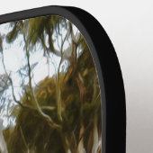 古い木造の小屋 ピックルボールラケット (左詳細)