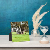 古い木造の小屋 フォトプラーク (インサイチュ)