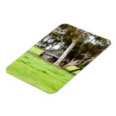 古い木造の小屋 マグネット (左側)