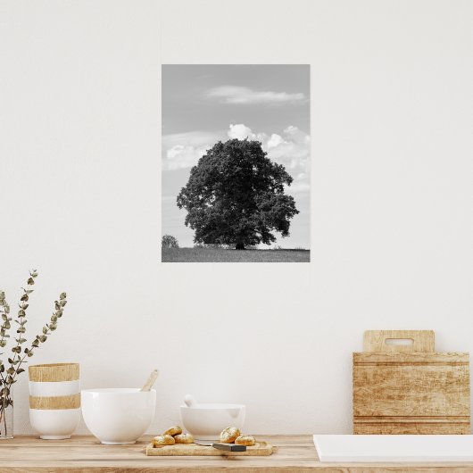 古い木 ポスター (キッチン)