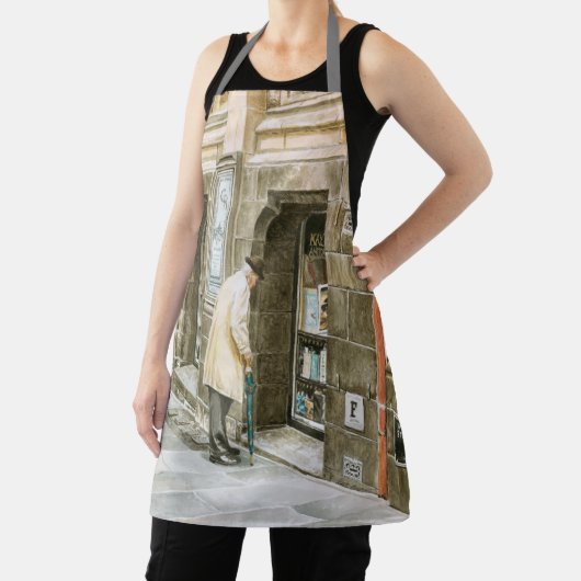 古い本 –  エプロン (インサイチュ)