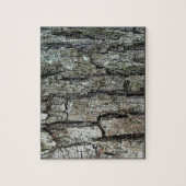 古い松の樹皮とフレーム ジグソーパズル (縦)