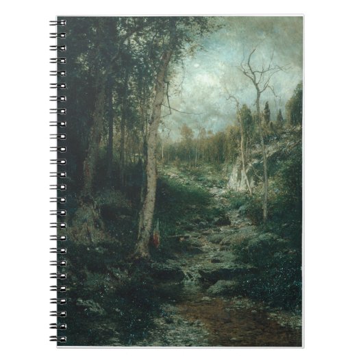 「古い林間空地の絵」(1881)- ノートブック (正面)