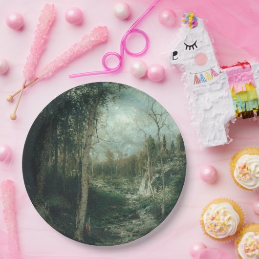 『古い林間空地』(1881) - 紙皿 (パーティー)