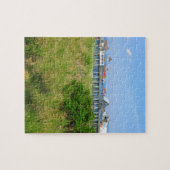 古い果樹園のビーチ ジグソーパズル (横)