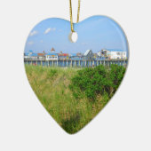 古い果樹園のビーチ セラミックオーナメント (左)