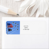 古い栄光と雷鳥とPOW MIAフラグ ラベル (インサイチュ)