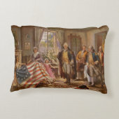 古い栄光の誕生 アクセントクッション (裏面)