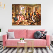 「古い栄光の誕生」 - 1917年頃 キャンバスプリント (インサイチュ (リビング))