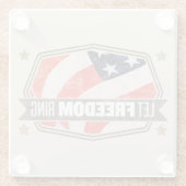 古い栄光 ガラスコースター (裏面)