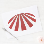 古い栄光 楕円形シール (封筒)