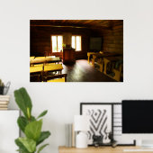 古い校舎 ポスター (ホームオフィス)