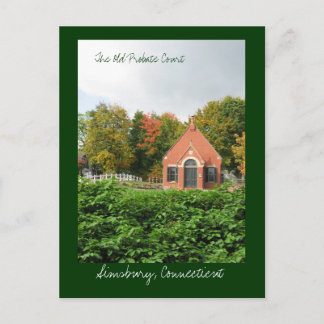 古い検認裁判所 ポストカード