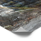 古い橋の上のポスター ポスター (角)