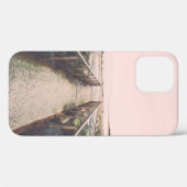 古い橋は、海港の近くに錆びた金属レールを持つ。V Case-Mate iPhoneケース (裏面 (横))