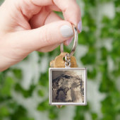 古い橋 キーホルダー (手)