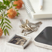 古い橋 キーホルダー (側面)