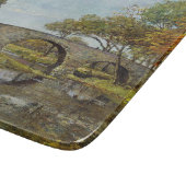 古い橋（テオドア・ロビンソン著） カッティングボード (角)