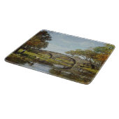 古い橋（テオドア・ロビンソン著） カッティングボード (角)