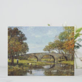 古い橋（テオドア・ロビンソン著） カード (スタンド正面)