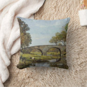 古い橋（テオドア・ロビンソン著） クッション (ブランケット)