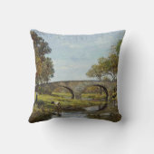 古い橋（テオドア・ロビンソン著） クッション (裏面)