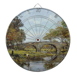 古い橋（テオドア・ロビンソン著） ダーツボード