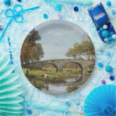 古い橋(テオドア・ロビンソン著) ペーパープレート (パーティー)