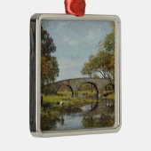 古い橋（テオドア・ロビンソン著） メタルオーナメント (右)