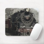 古い機関車蒸気機関 マウスパッド (マウス)