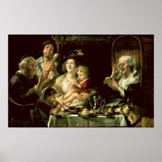 古い歌のように、若いパイプ、1638 ポスター (正面)