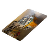 古い歴史のあるテレビスタジオ マグネット (左側)