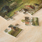 古い水製造所1790年(キャンバスの油) ジグソーパズル (側面)