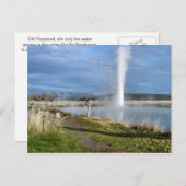 古い永久 ポストカード (正面/裏面)