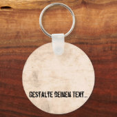 古い汚れた背景 キーホルダー (正面)