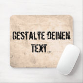 古い汚れた背景 マウスパッド (マウス)