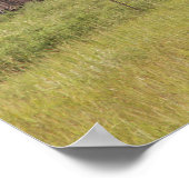 古い油貯蔵タンク ポスター (角)