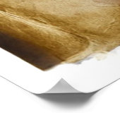 古い海賊の地図 ポスター (角)