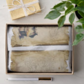 古い海賊地図トレジャーチェストコンパスのデコップページ 薄葉紙 (ギフト)