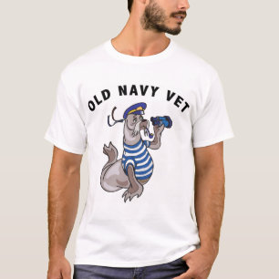 古い海軍獣医のTシャツ Tシャツ
