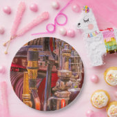 古い消防車に乗って ペーパープレート (パーティー)