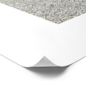 古い消防車 ポスター (角)