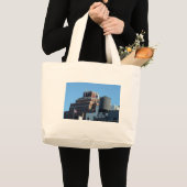 古い港湾当局建物 ラージトートバッグ (正面(商品))