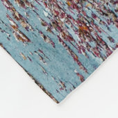 古い湾橋 フリースブランケット (角)